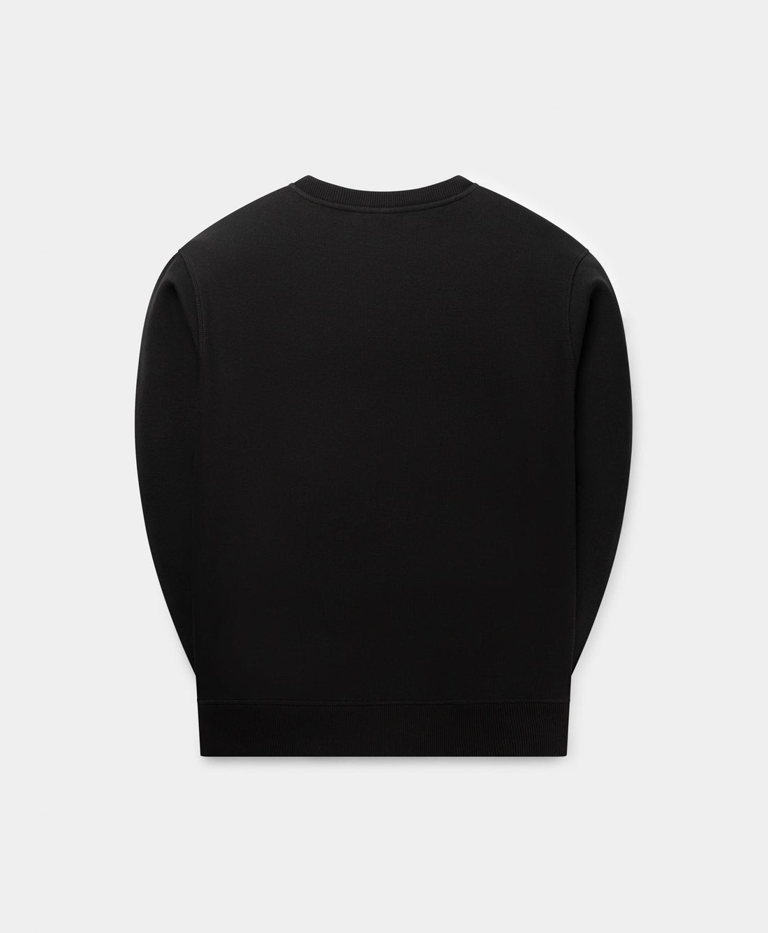 Black Mono Rib Sweater