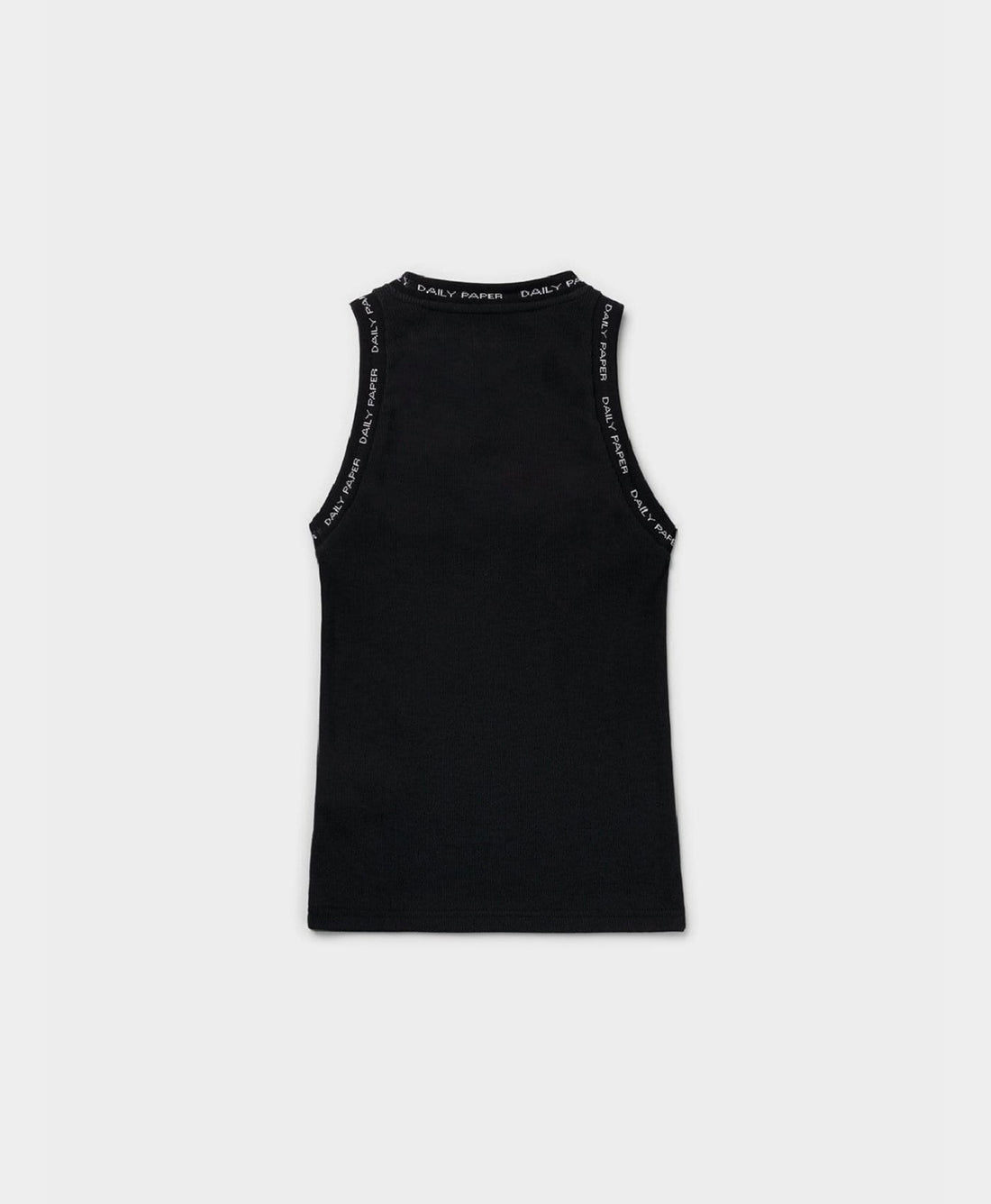 Black Erib Tank Top