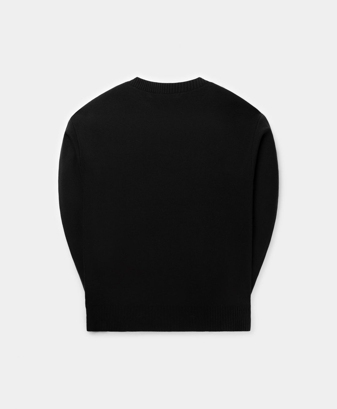 Black Forum Knit Sweater