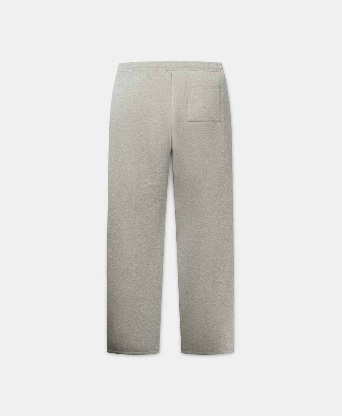 Grey Melange Mono Rib Pants