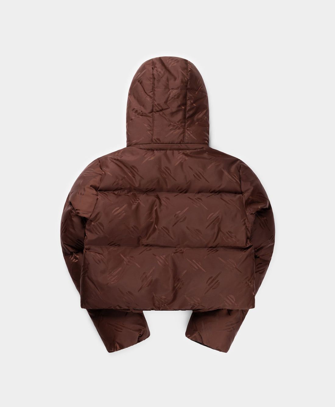 Chocolate Brown Monogram Hoella Puffer