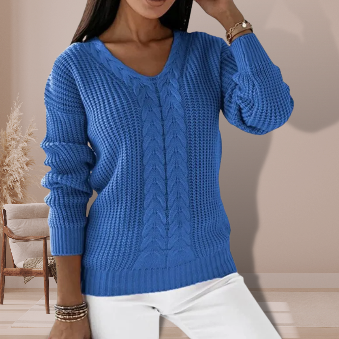 Catrin™ - Maglione in maglia