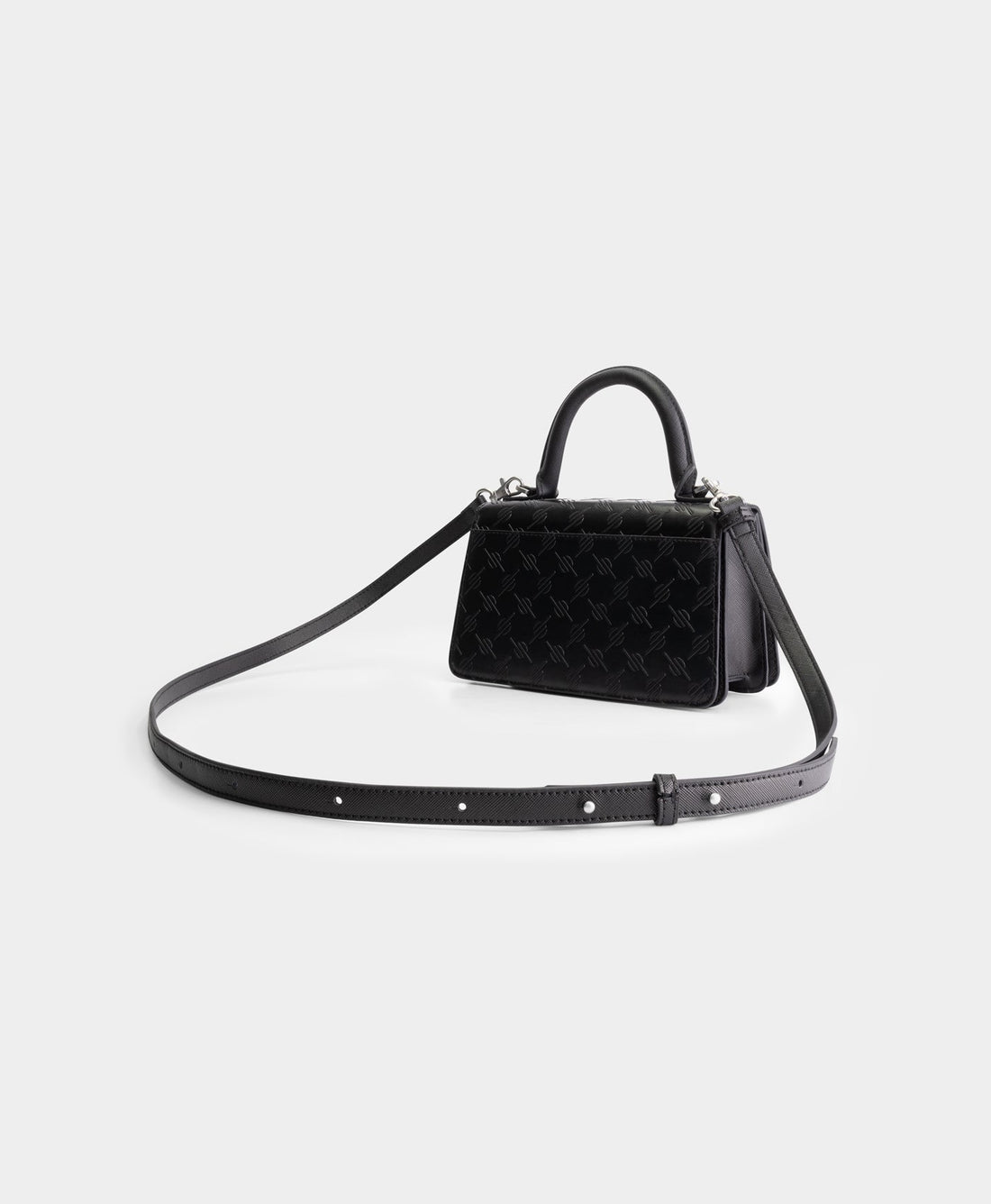 Black Meru Mini Monogram Bag