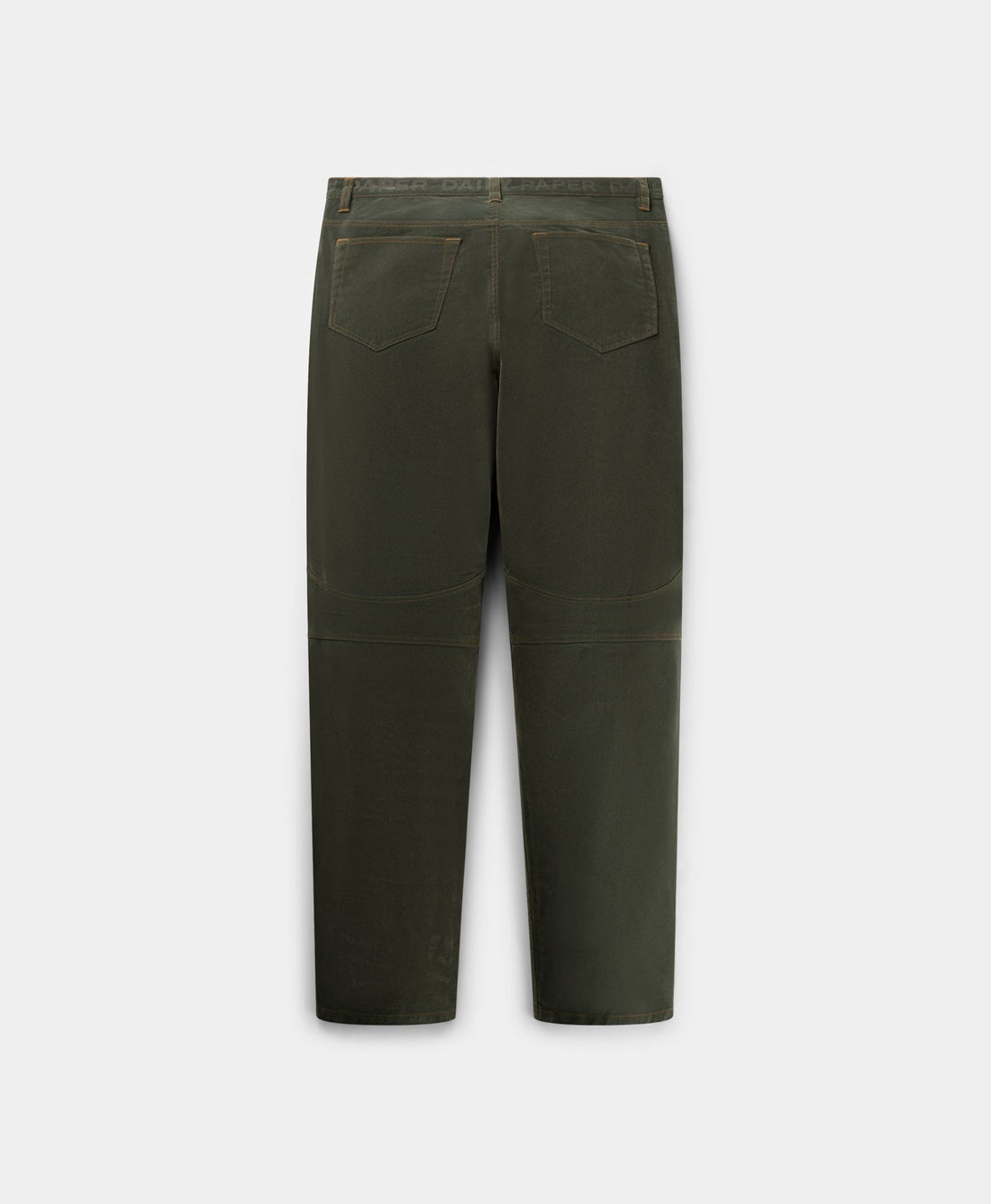 Cardamom Green Territory Velvet Jeans