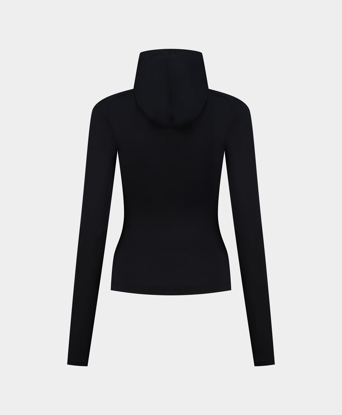 Black Unit Tight Hoodie